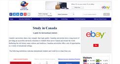 Desktop Screenshot of canadaeducationguide.com
